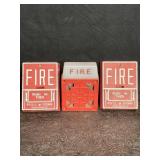 3 FIRE ALARMS