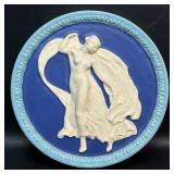 Earthenware Wall Plaque of Dancer