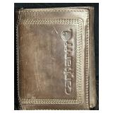 CARHARTT LEATHER TRI-FOLD WALLET