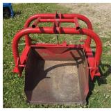 3-Point Pond Scoop / Bucket w/ 12V Spreader