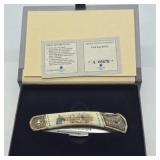 CIVIL WAR COMMEMORATIVE FOLDING KNIFE ROBERT E