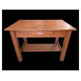 Mission Style Library Table
