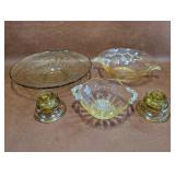 Yellow/Amber Depression Glass