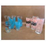 Mid Century Glasses/Tumblers Hazel Atlas+