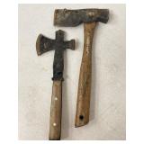 2 ROOFING HATCHETS STANLEY & TAIWAN