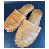 GIL Leather House Slippers/ Slides 9ï¿½ï¿½ Long
