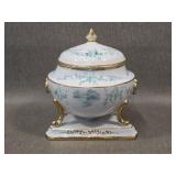 Antique Porcelain Tureen on Stand