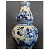 10" Delft Blue Hand Painted Vase, Holland , Blue