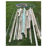 SECTIONS OF SCH. 40 PIPE ALL SIZES & LENGTHS,