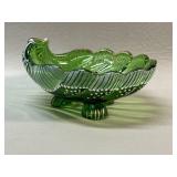 Vintage Cambridge Glass Shell Ashtray, Coin Dish