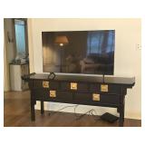 Chinese Altar Table by Century & Samsung 55" TV