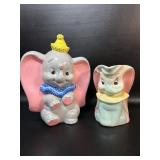 Vintage Disney Dumbo 40ï¿½s Cream Pitcher & Ceramic