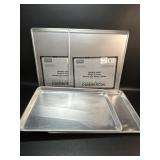 2 New Chicago Metallic Cookie Sheet & 2 Used