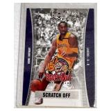 UD Kobe Bryant Scratch Off Sports Card These