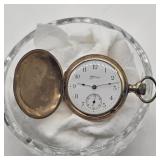 HAMPDEN POCKET WATCH WINDS TICKS