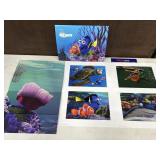 2 SETS DISNEY LITHOGRAPHS OF FINDING NEMO