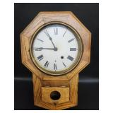 Vtg Seth Thomas Wall Clock Untested As-Is Note:
