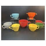 Vintage Fiestaware Radioactive Red Sugar Bowl