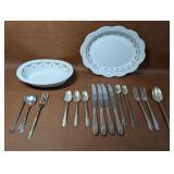 Vintage Vegetable Serving Plate, Platter, Oneida