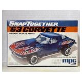 NOS 1/33 MPC Snap Together Model ï¿½63 Corvette