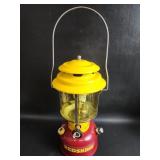 Vtg Coleman Lantern Decorated in Redskins Motif