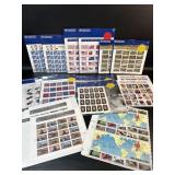 New US Postage Stamps $100. Face Value, Most are