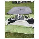 2 TENTS BOTH HAVE AT LEAST ONE SMALL TEAR