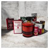 VTG Tin Collectibles All Empty