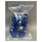 NOS Miniature Adidas Running Shoes Blue Silver in