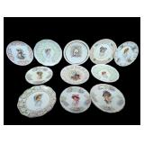 Antique Calendar Plates