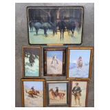 Lot of Frederick Remington Art Pictures