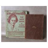 Elbert Hubbard The Note Book 1927 and Scrap Book