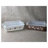 Vtg Pyrex Early American & Town & Country 1 1/2