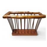Cedar Magazine Rack