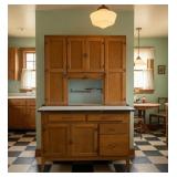 Vintage Sellers Style Kitchen Cabinet