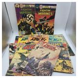 14- CHARLTON COMICS FIGHTING ARMY MARINES COMIC