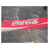 Large Plastic Coca-Cola Coke Sign