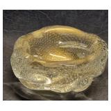 Mid-Century Murano ? Italian Gold Flake and Bubble