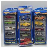 3- NOS HOTWHEELS 5 PACK OF CARS 1998 HOUSE CALLS
