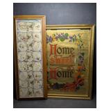 Antique Art Nouveau Printed Card Precious Pearls