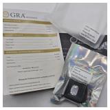 10CT MOISSANITE EMERALD CUT 10*14MM STONE
