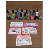 Eyelash Extensions & Nail Polish, Sinful Colors,