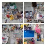 Box Lot Crochet & Knitting Accessories, Craft