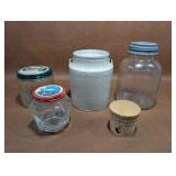 Old Jars and Crock, Sunshine Coffee, Kranks Shave