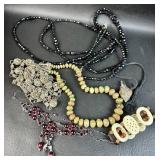 Fashion Jewelry Unakite ? Bead Necklace, 2 Robert