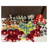 DISNEY BEANIE BABIES LION KING & LITTLE MERMAID