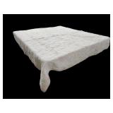 Vtg Patchwork Quilt Hand Pieced & Quilted White &