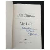 Signed Bill Clinton My Life First Edition HC Book