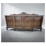 Antique Sideboard/ Buffet French Louis XIV Style
