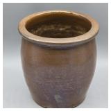 ANTIQUE EARTHENWARE JAR 5.5" TALL